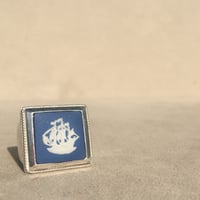 SAILING SHIP LIGHT BLUE