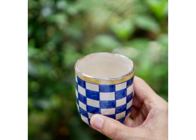 湯呑み（市松模様） | 【公式オンラインショップ】京のやきもの わくわく