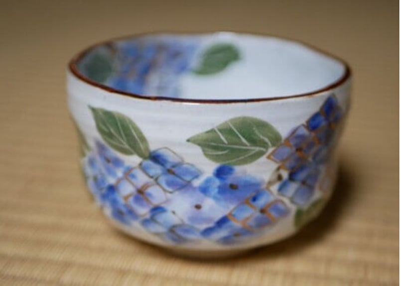 抹茶椀(小・紫陽花) | 【公式オンラインショップ】京のやきもの 抹茶椀(小・紫陽花) | 【公式オンラインショップ】京のやきもの