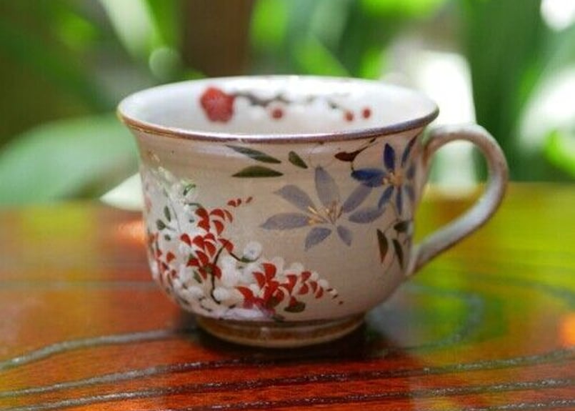 萩焼コーヒーカップ4 317828073c39ea2c20f6746346f708