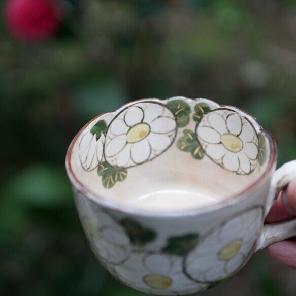 コーヒー碗皿 菊の図 | 【公式オンラインショップ】京のやきもの わくわく