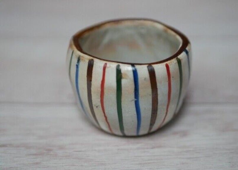 つぼ型ミニ小付け 絵柄 十草 | 【公式オンラインショップ】京の