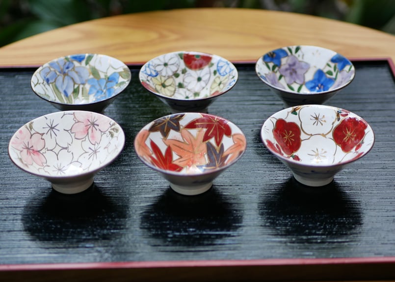 ぐい呑みセット | 【公式オンラインショップ】京のやきもの わくわく