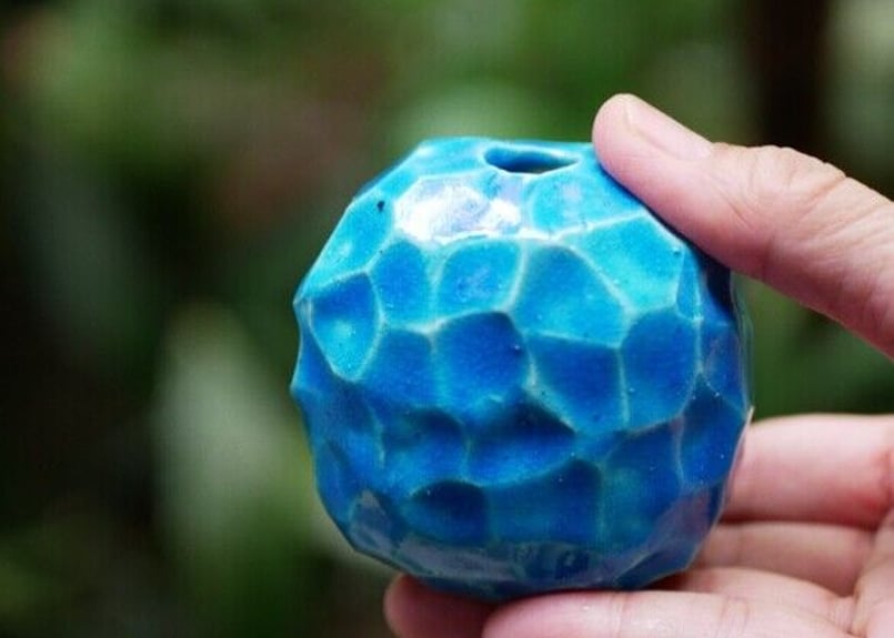 浅葱ページ ミニ一輪挿し 浅葱色（B) | 【公式オンラインショップ】京のや