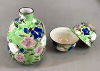 桔梗窯 夫婦鉢 陶芸品 工芸品 陶器 炻器 焼物 桔梗窯 夫婦鉢 陶芸品 工芸品 陶器 炻器 焼物