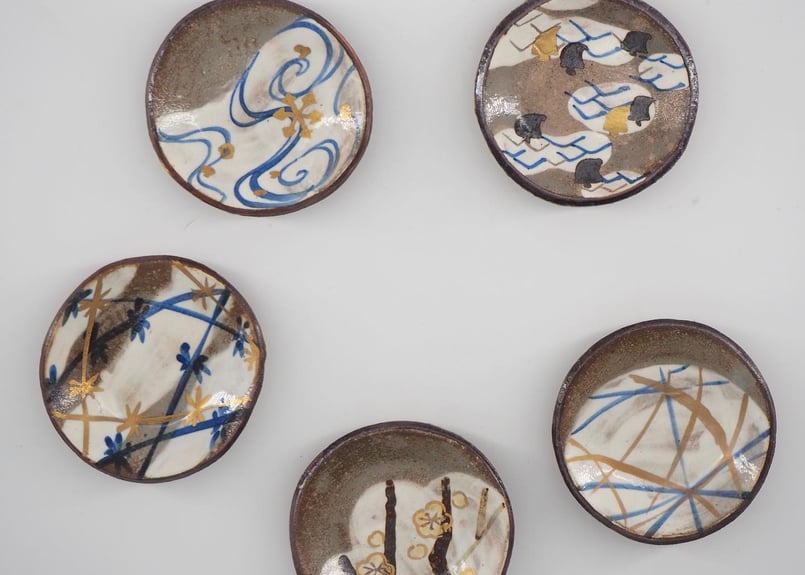 乾山絵変り豆皿 | 【公式オンラインショップ】京のやきもの わくわく