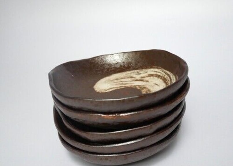 刷毛目 瓢箪型 小皿 | 【公式オンラインショップ】京のやきもの わくわく