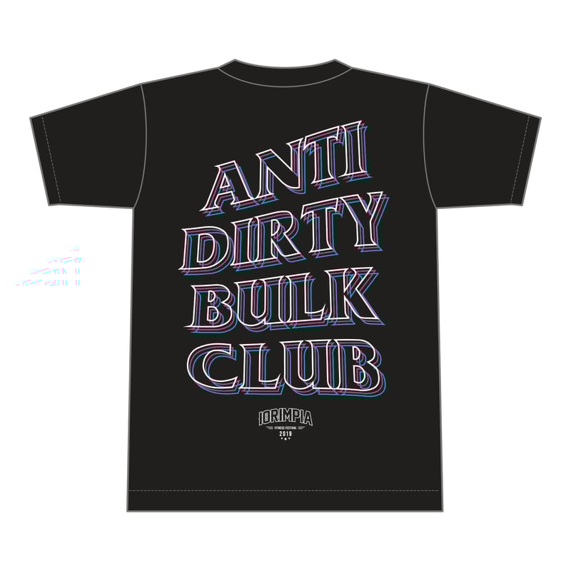 ANTI DURTY BULK CLUB ジャケット トレーニング M ANTI DIRTY BULK CLUB - black - IORIMPIA edition