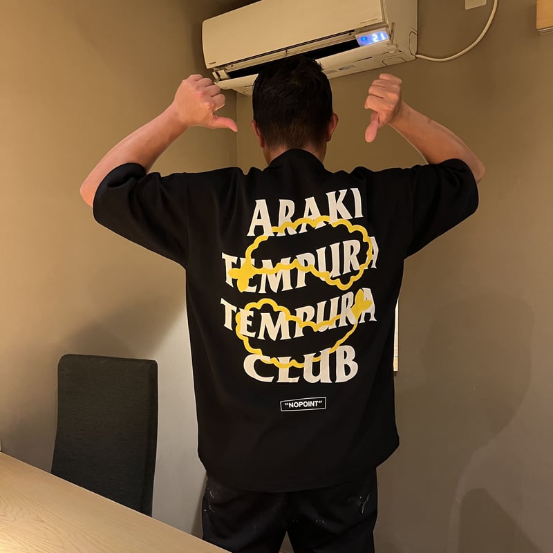 ARAKI TEMPURA TEMPURA CLUB T-Shirt - black | “N