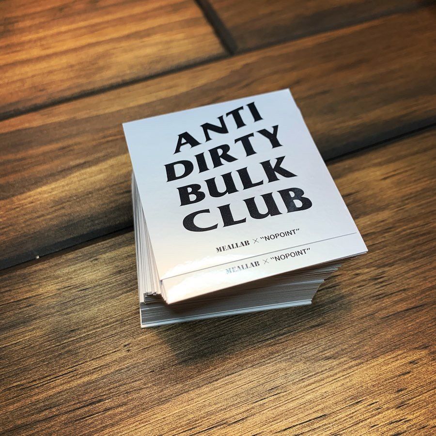 ANTI DIRTY BULK CLUB - black - IORIMPIA edition [NEON]