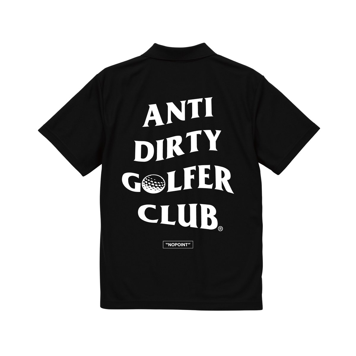 NOPOINT ANTI DIRTY GOLFER CLUB ポロシャツ XL ANTI DIRTY GOLFER CLUB ポロシャツ XL“NOPOINT”
