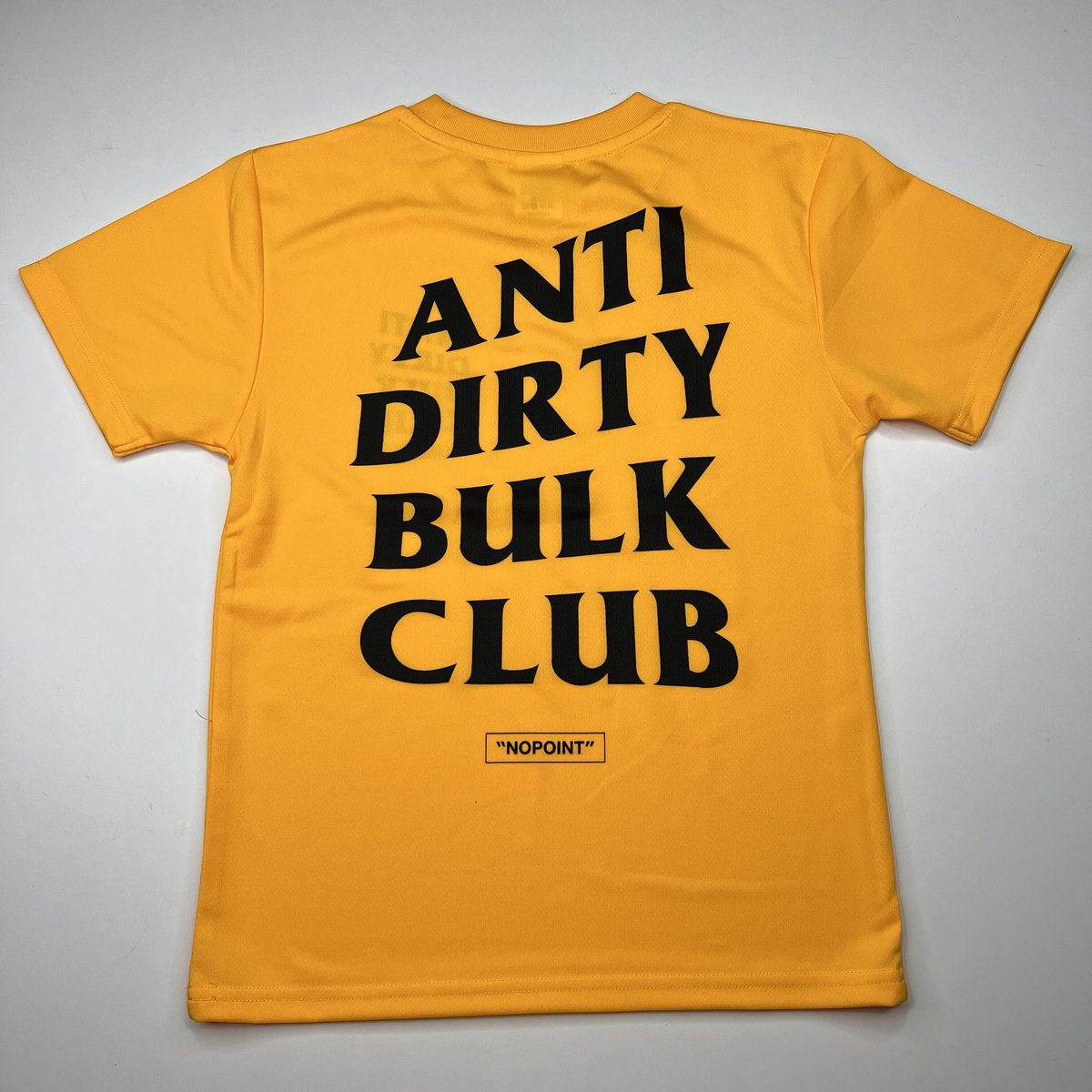 ANTI DIRTY BULK CLUB “DRY” T-Shirt [KIDS] - gold/black