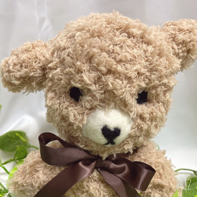 vintage animal ୨୧ * ふわもこ brown クマちゃん vintage animal