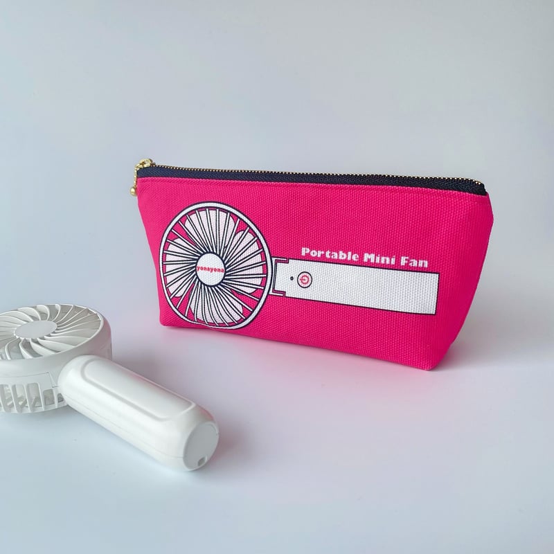 ハンディファンポーチミニ（チェリーピンク） | yonayona