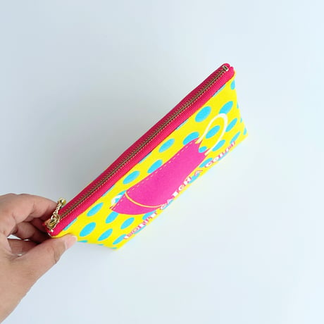 POPなマスクケース（イエロー）