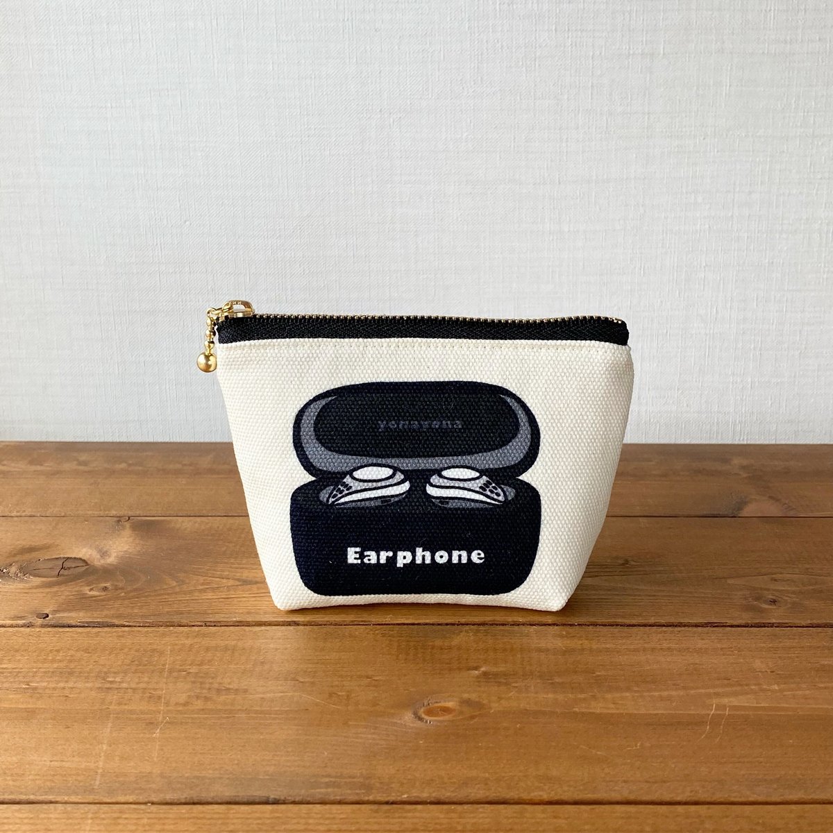 ワイヤレスイヤホンケース（ブラック） | yonayona
