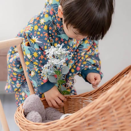 Piccalilly キッズ ポンチョ ギャラクシー 104-110cm