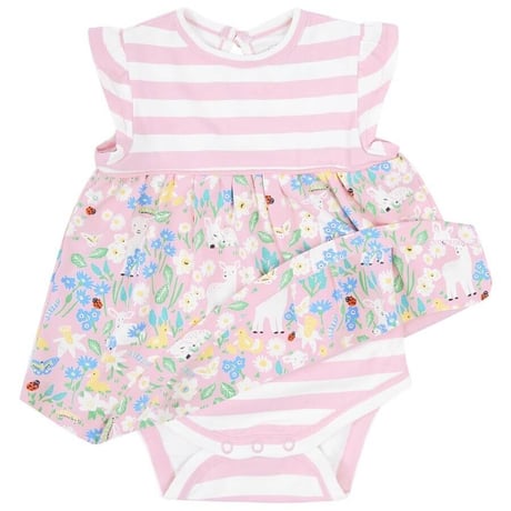 Piccalilly ベビーワンピース リトルラム 72-92cm