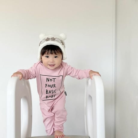 Cribstar Not Your Basic Baby Romper ピンク 72cm