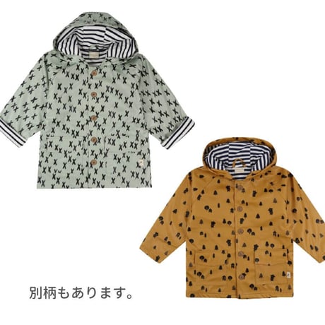 Turtledove London ウォータープルーフコート バード 104-122cm