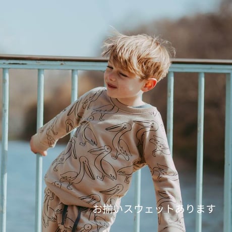 [ Turtledove London ] ペリカン オーバーオール 110cm