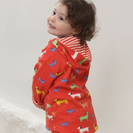 Piccalilly リバーシブルジャケット ソーセージドッグ 92cm