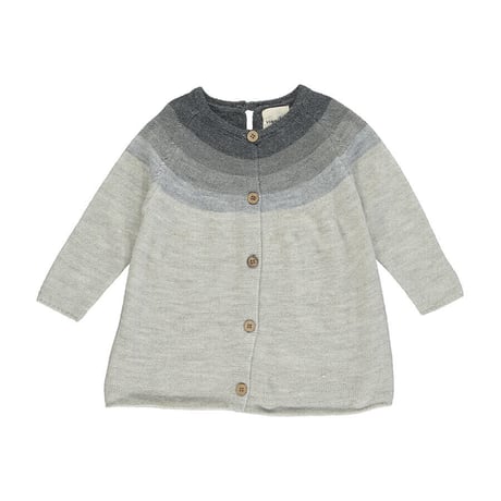 Vignette ビスコース カーディガン グレー 110/116cm