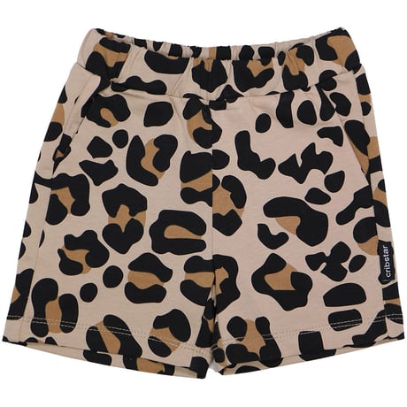 Cribstar Leopard Short Pants Beige レオパードショートパンツ 104-128cm