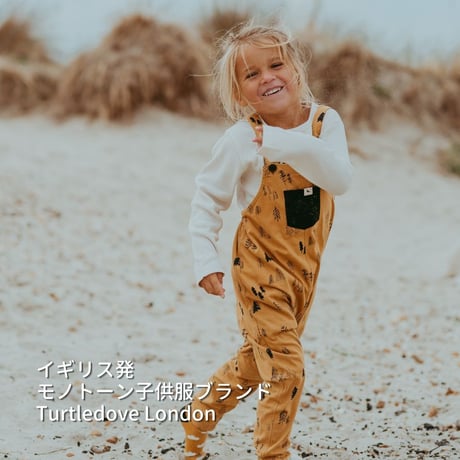 [ Turtledove London ] オーバーオール フォレスト 104/116cm