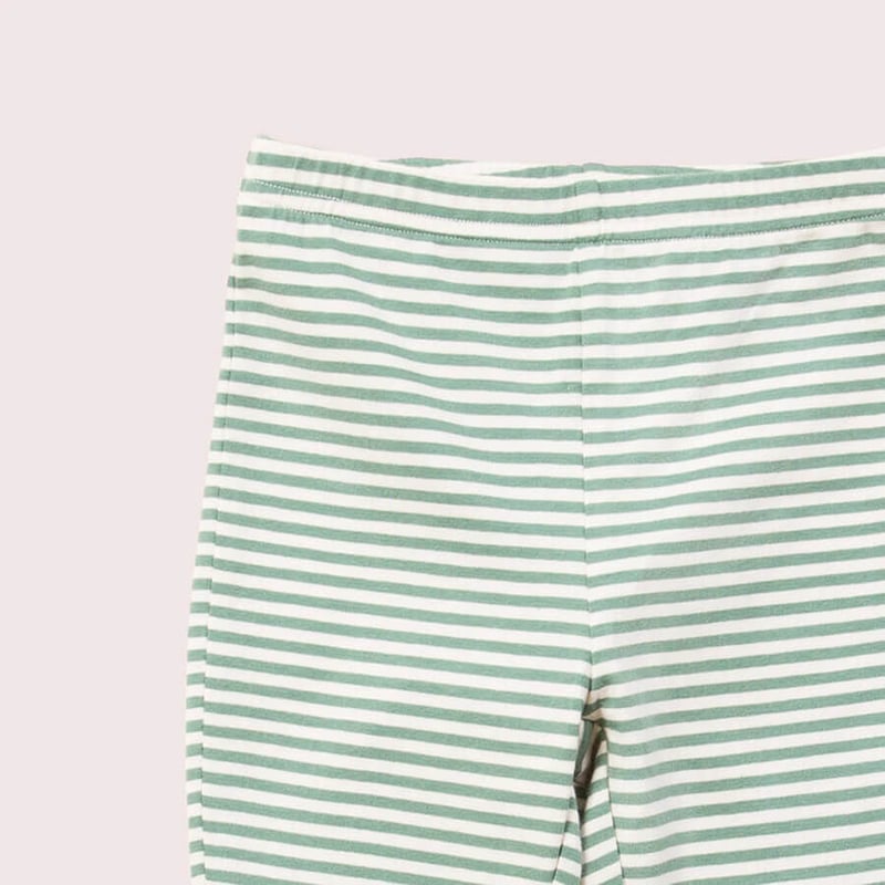 Little Green Radicals レギンス グリーンストライプ 116-128cm
