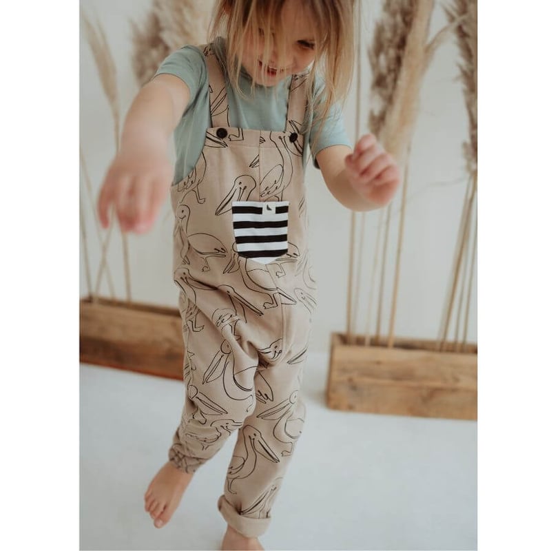 Turtledove London ] ペリカン オーバーオール 80-116cm | N