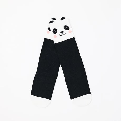 Cribstar ニーハイソックス パンダ -12.5cm