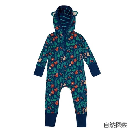 Piccalilly ベビー カバーオール 『自然探索』72cm