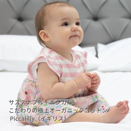 Piccalilly ベビーワンピース リトルラム 72-92cm