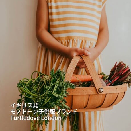 Turtledove London ワンピース ワイドストライプ 92cm
