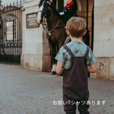 [ Turtledove London ] イトトンボ オーバーオール 80-116cm