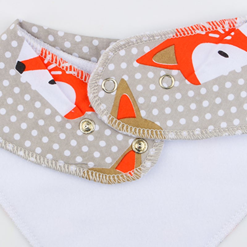 Geometric Pattern Bibs ベビー・スタイ4つセット | Neutral ニ