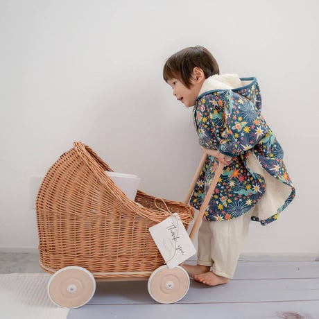 Piccalilly キッズ ポンチョ ギャラクシー 104-110cm