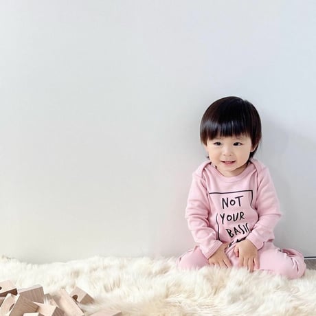 Cribstar Not Your Basic Baby Romper ピンク 72cm