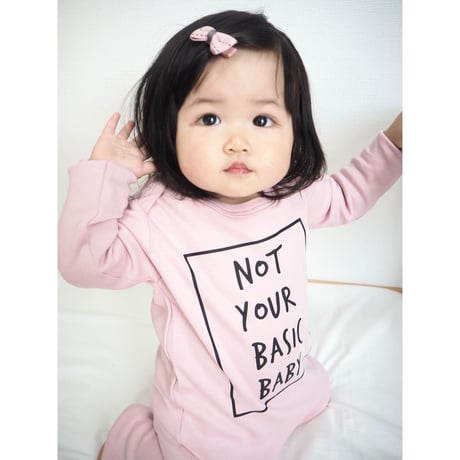 Cribstar Not Your Basic Baby Romper ピンク 72cm