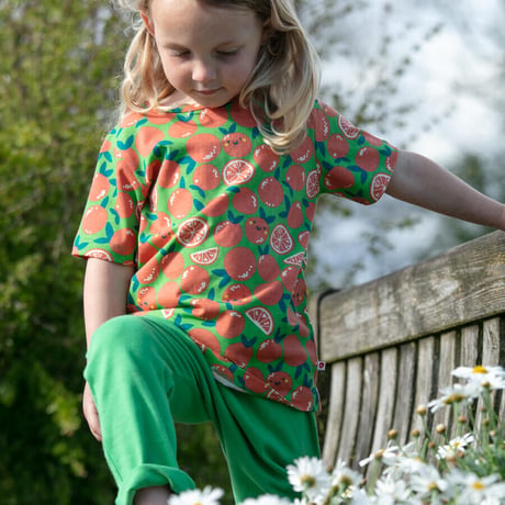 Piccalilly オレンジ Tシャツ 80/86cm