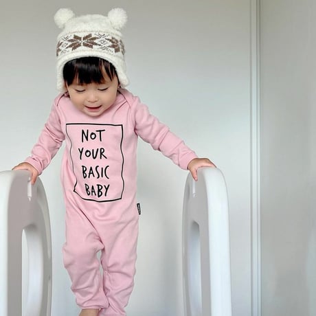 Cribstar Not Your Basic Baby Romper ピンク 72cm