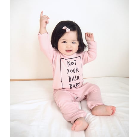 Cribstar Not Your Basic Baby Romper ピンク 72cm