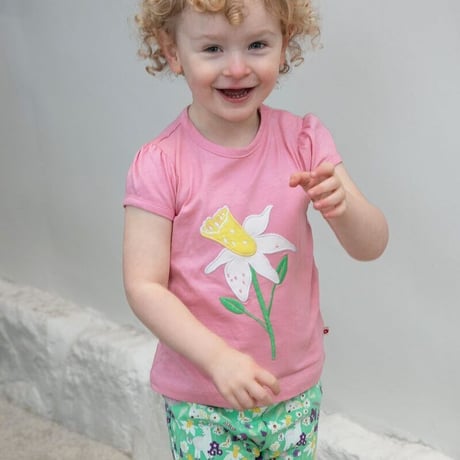 Piccalilly 半袖Tシャツ スイセン 104cm