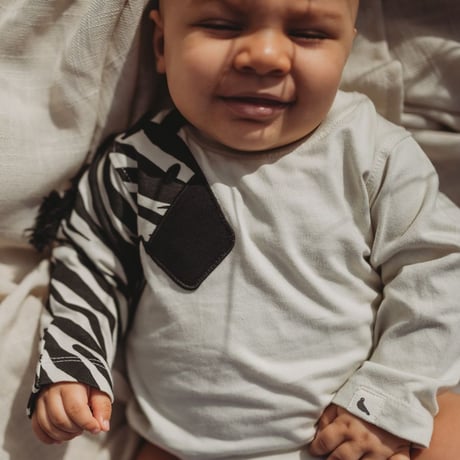 Turtledove London 長袖Tシャツ シマウマ 92-128cm