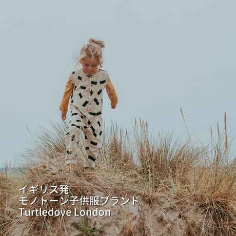 [ Turtledove London ] ベロア オールインワン 128cm