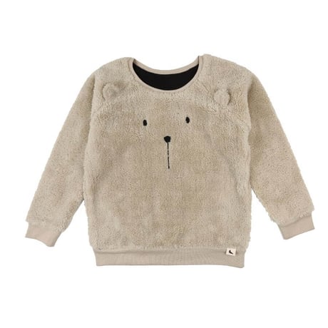 [ Turtledove London ] ふわふわ くまスウェット 80cm