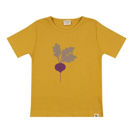 Turtledove London 半袖リブTシャツ ビーツ 92cm