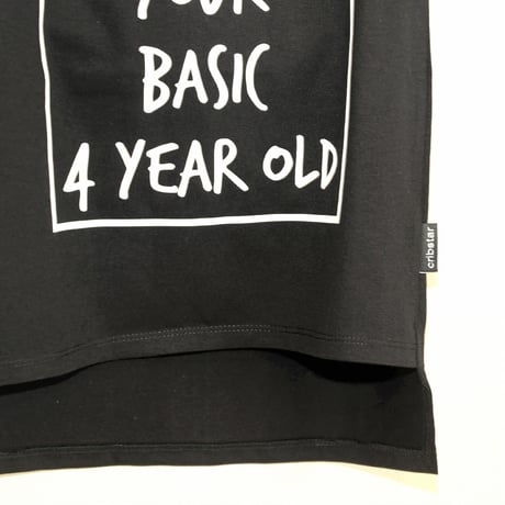 Cribstar NYB 4 YEAR OLD T Black 110cm