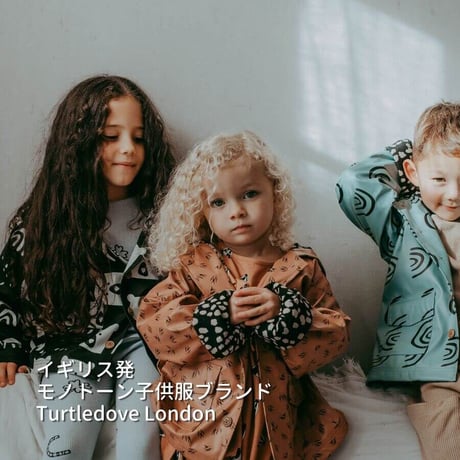 Turtledove London ウォータープルーフコート バード 104-122cm